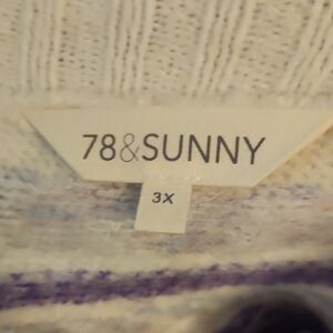 Women's Cream Oversized Sweater